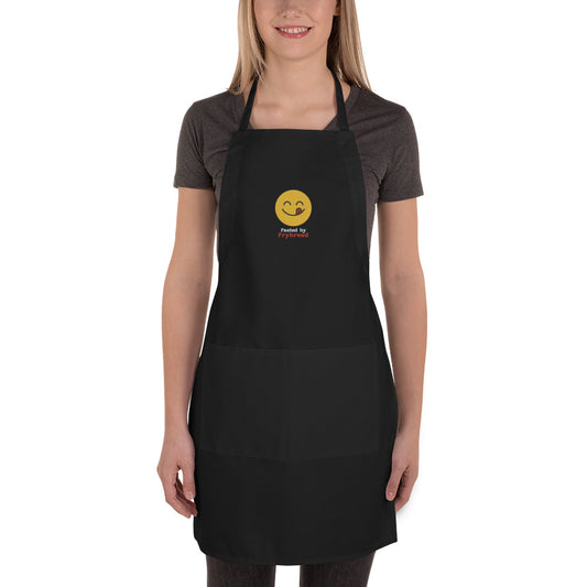 WS Fueled By Frybread Embroidered Apron (Black)