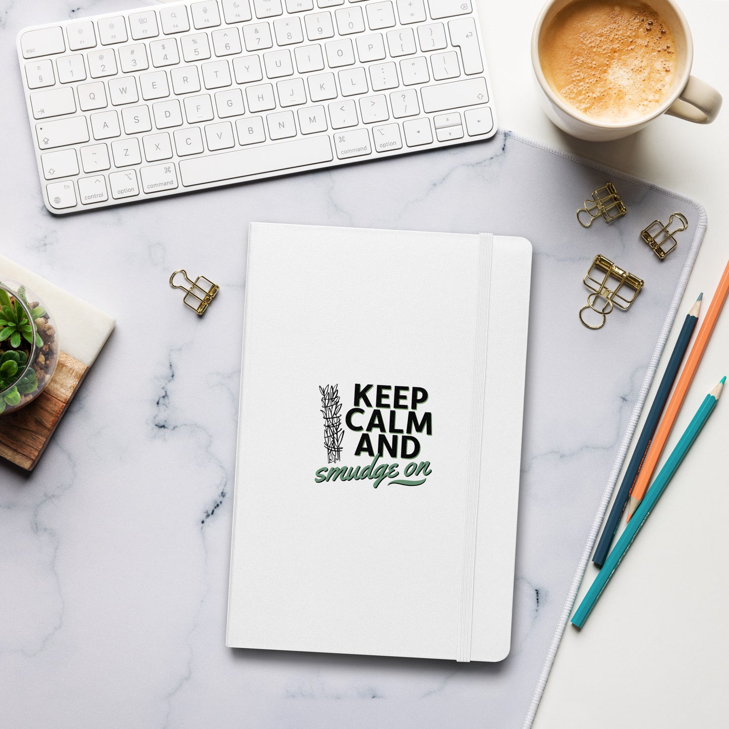 WS Keep Calm Hardcover Notebook