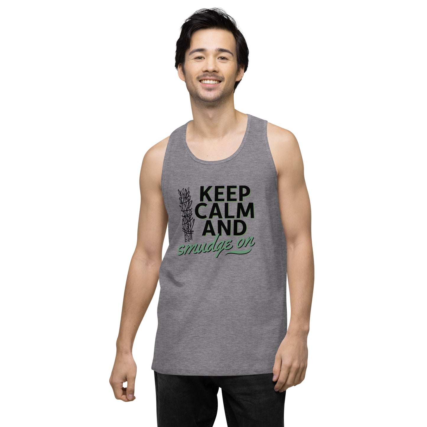 WS Keep Calm Men’s Premium Tank