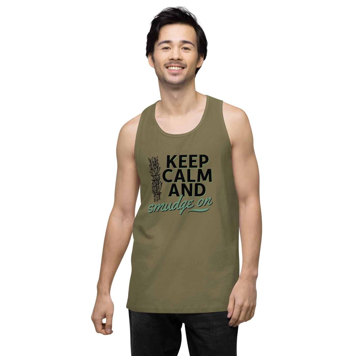 WS Keep Calm Men’s Premium Tank