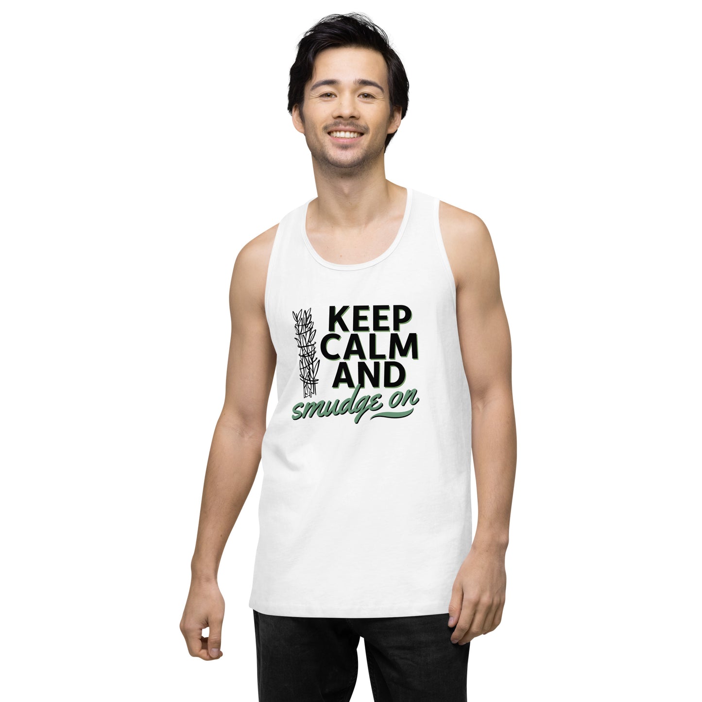 WS Keep Calm Men’s Premium Tank