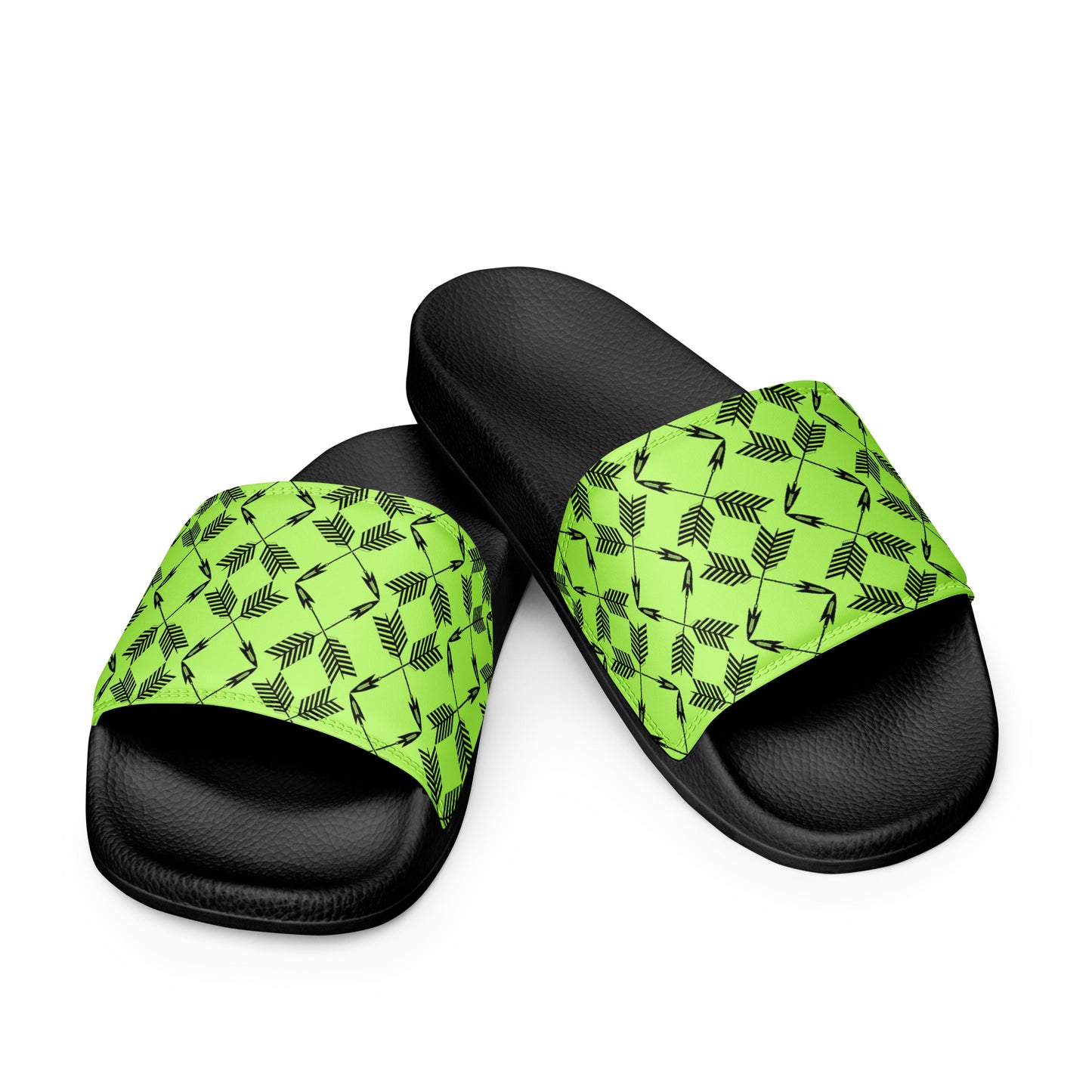 WS Men’s Slides (Lime Arrow)