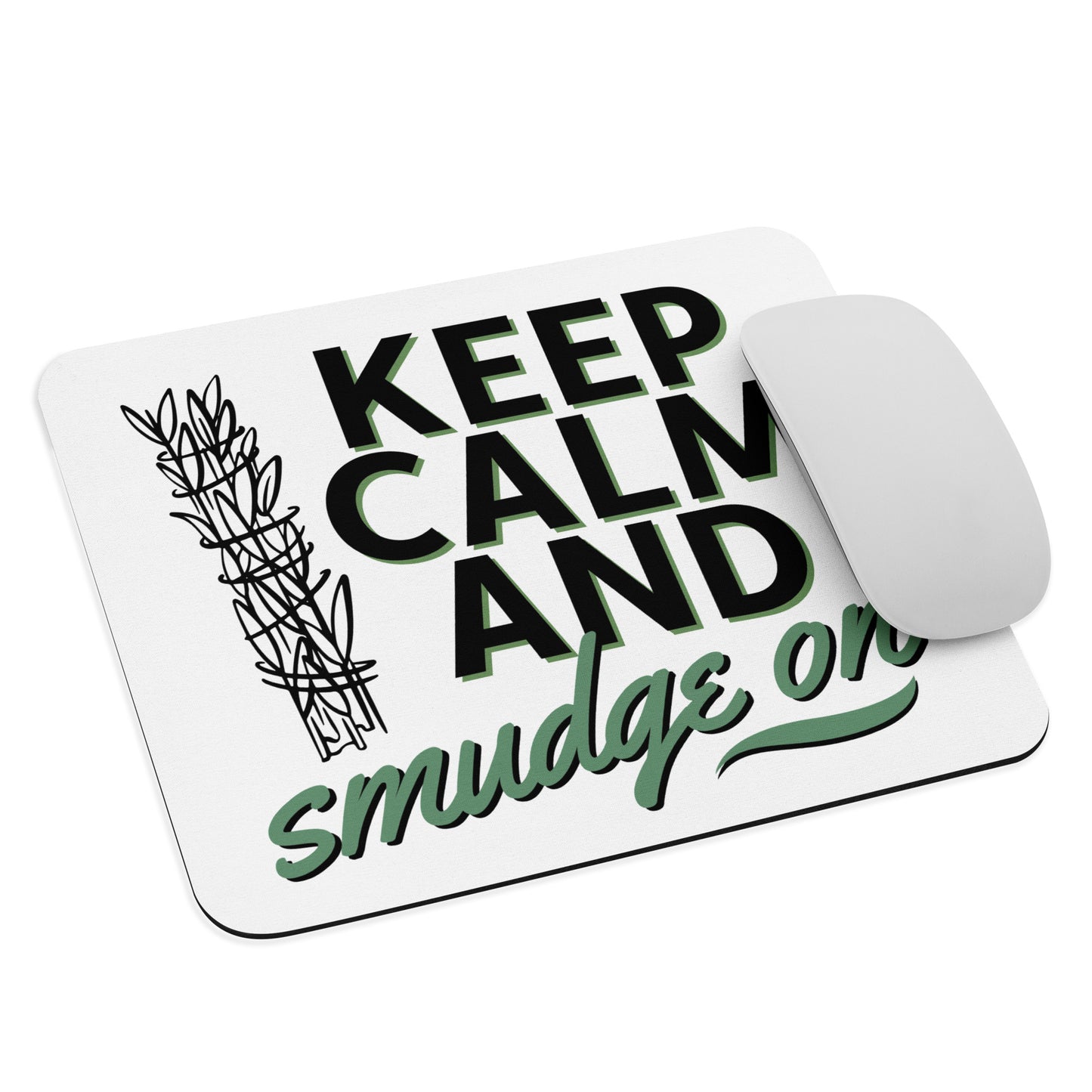 WS Keep Calm Mouse Pad