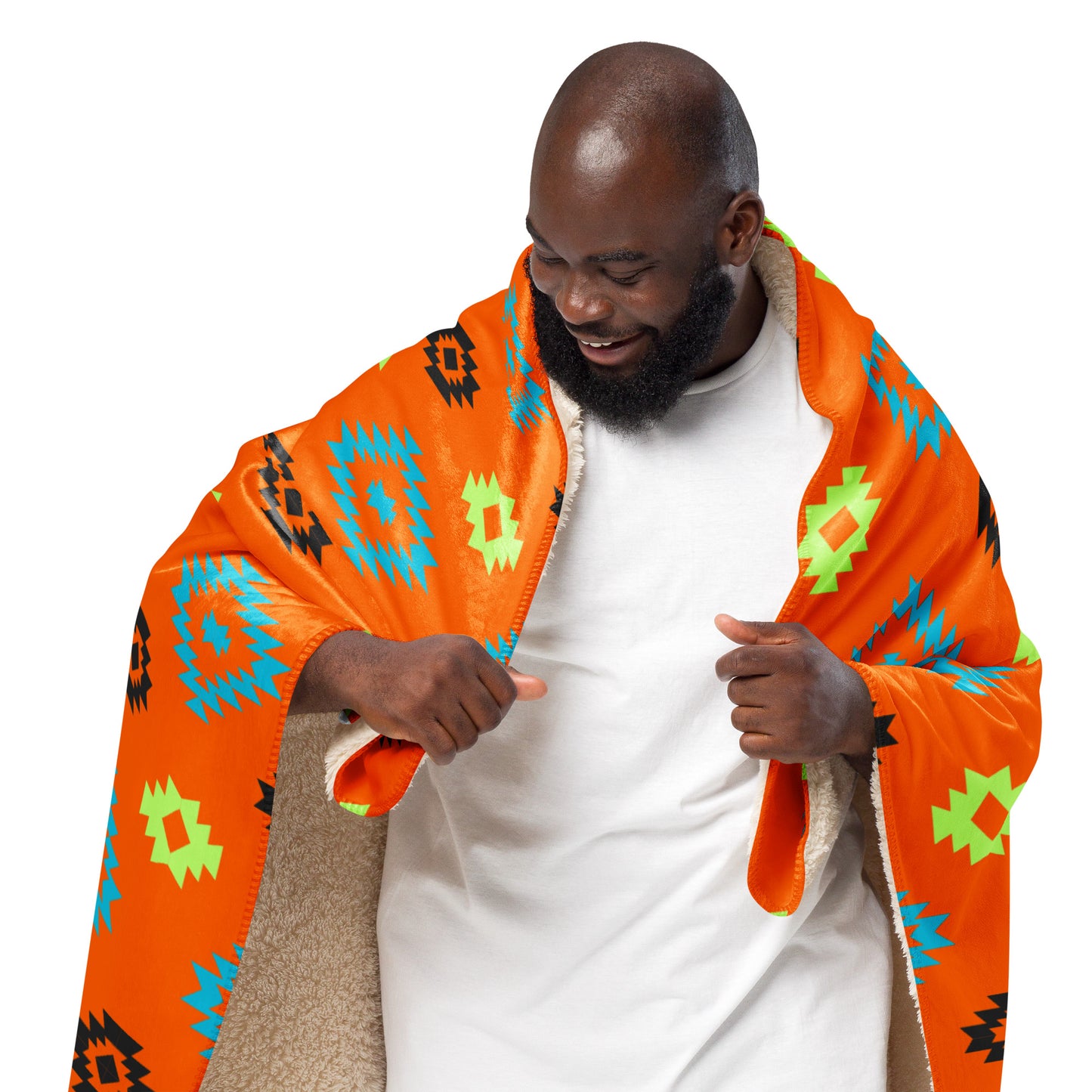 WS Sherpa Blanket (Pumpkin Patch)