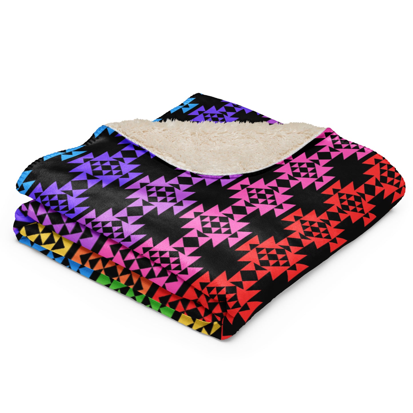 WS Sherpa Blanket (Rainbow)