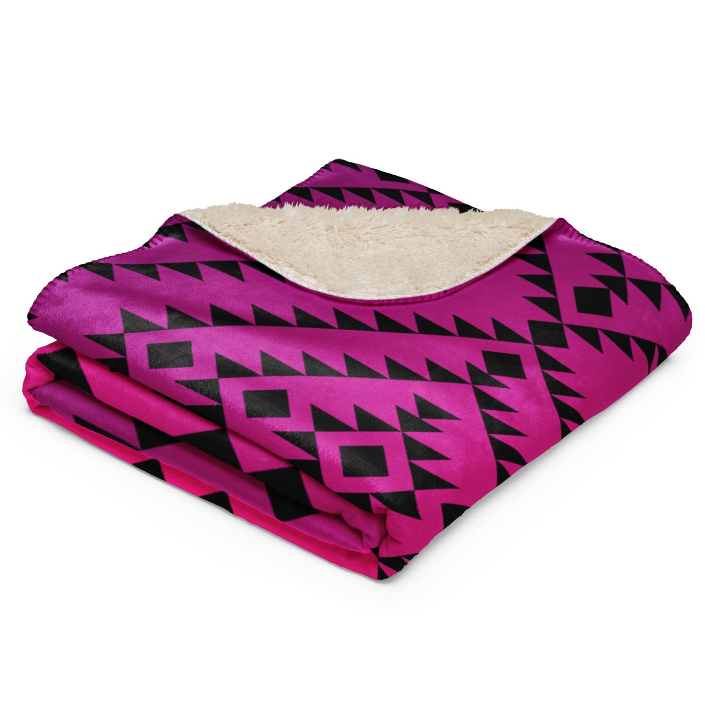 WS Sherpa Blanket (Pink Ombre)