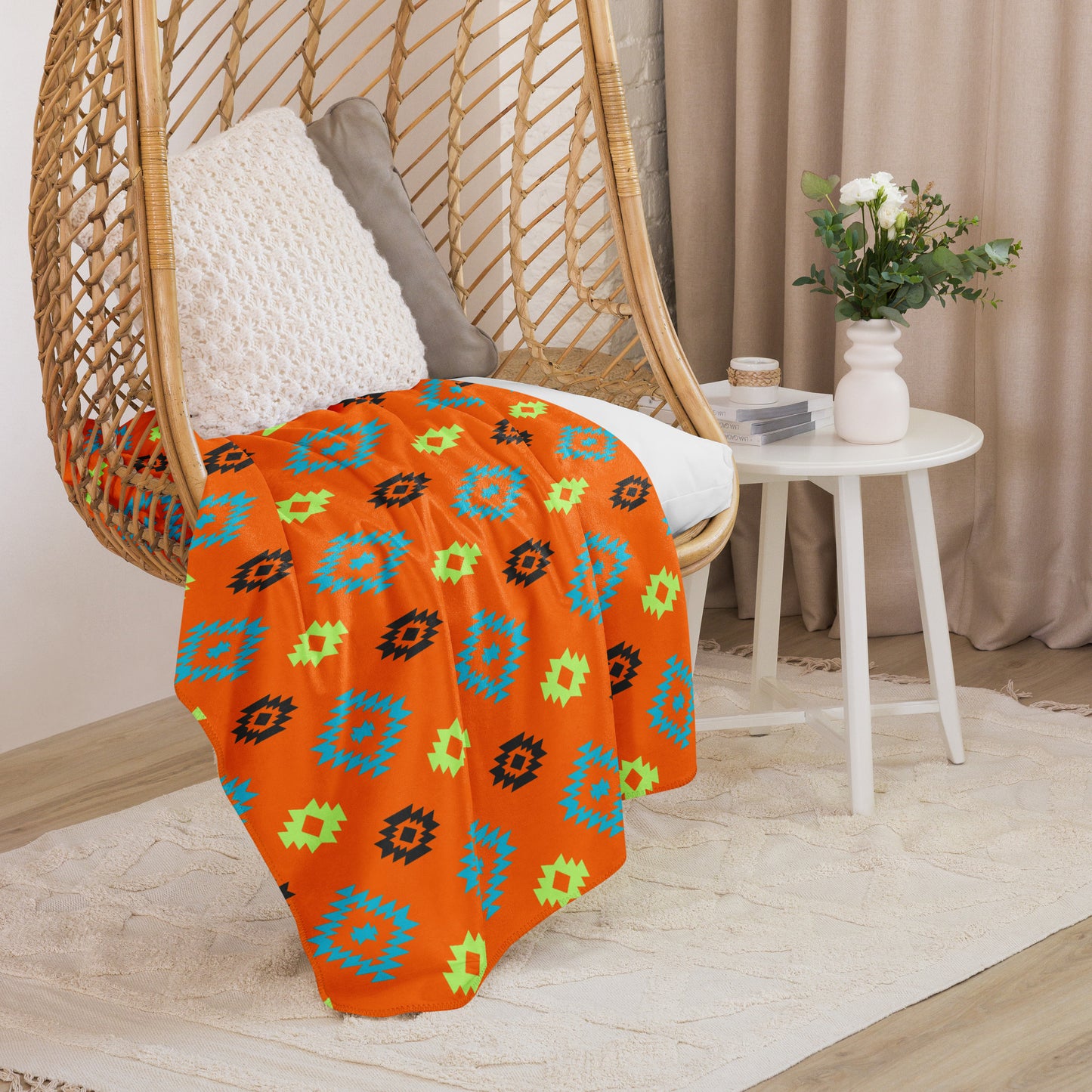 WS Sherpa Blanket (Pumpkin Patch)