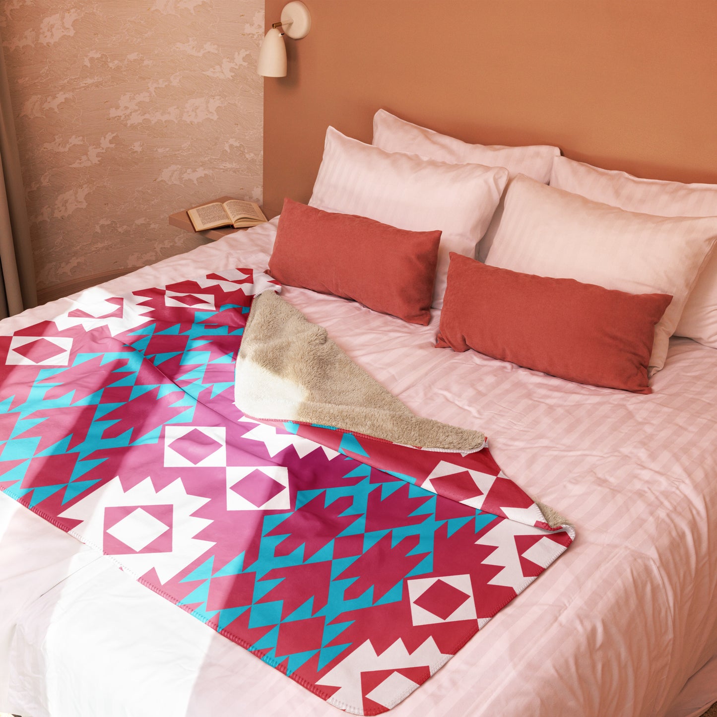 WS Sherpa Blanket (Berry Tribal)