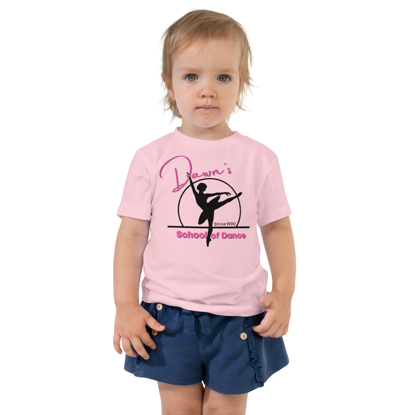 DSOD Logo- Pink Toddler T-Shirt