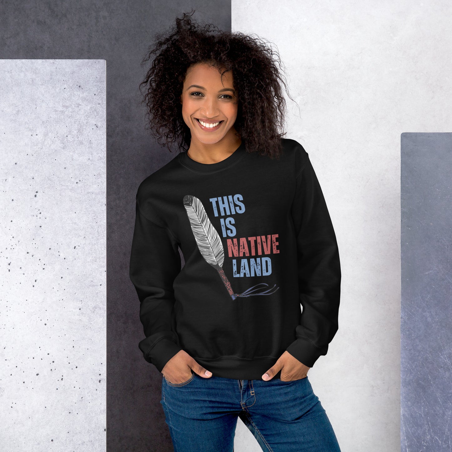 WS This Is Native Land Unisex Sweatshirt