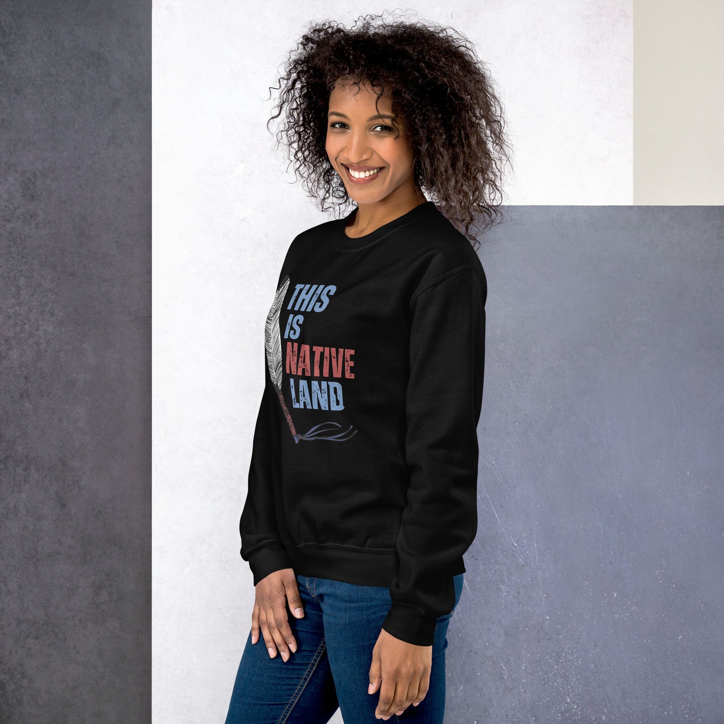 WS This Is Native Land Unisex Sweatshirt