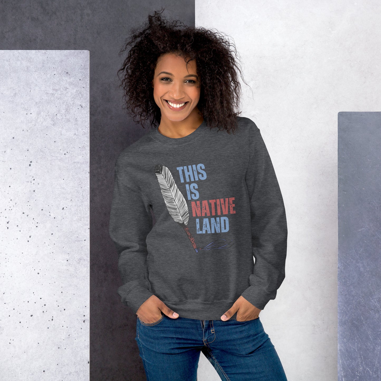WS This Is Native Land Unisex Sweatshirt