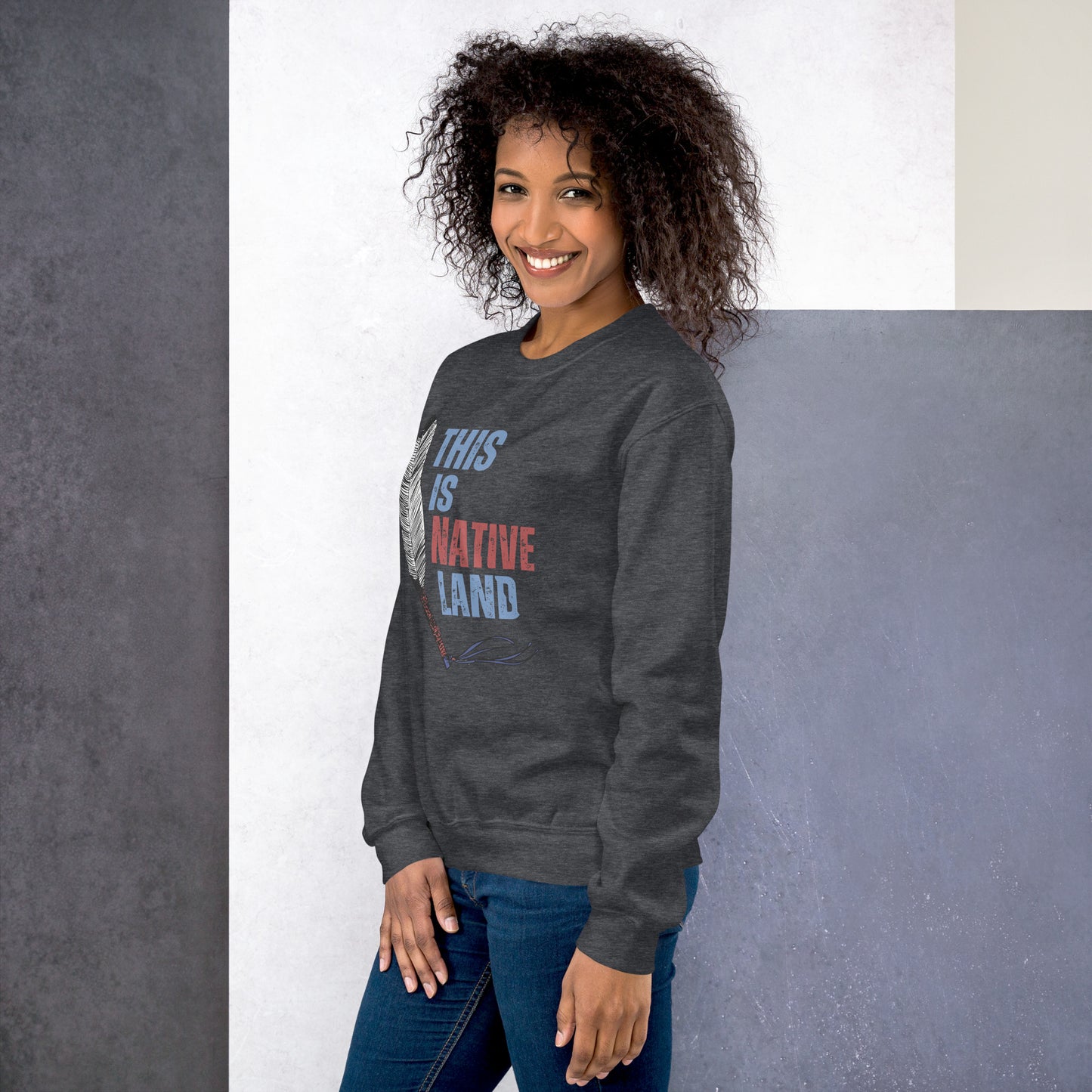 WS This Is Native Land Unisex Sweatshirt