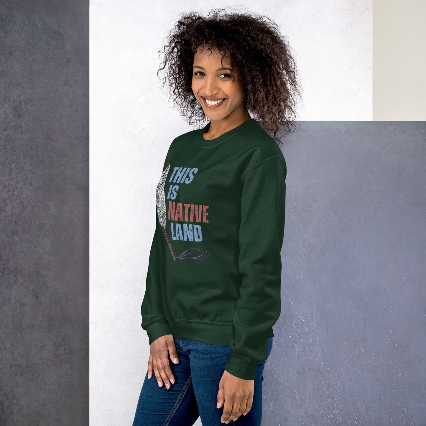 WS This Is Native Land Unisex Sweatshirt
