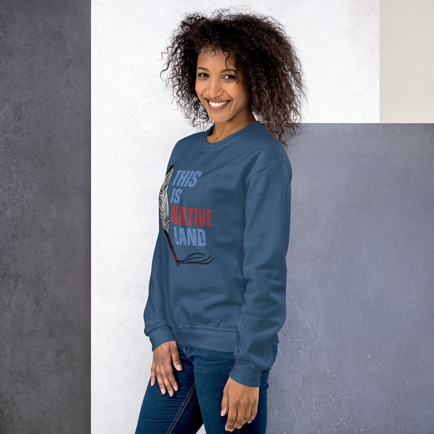 WS This Is Native Land Unisex Sweatshirt