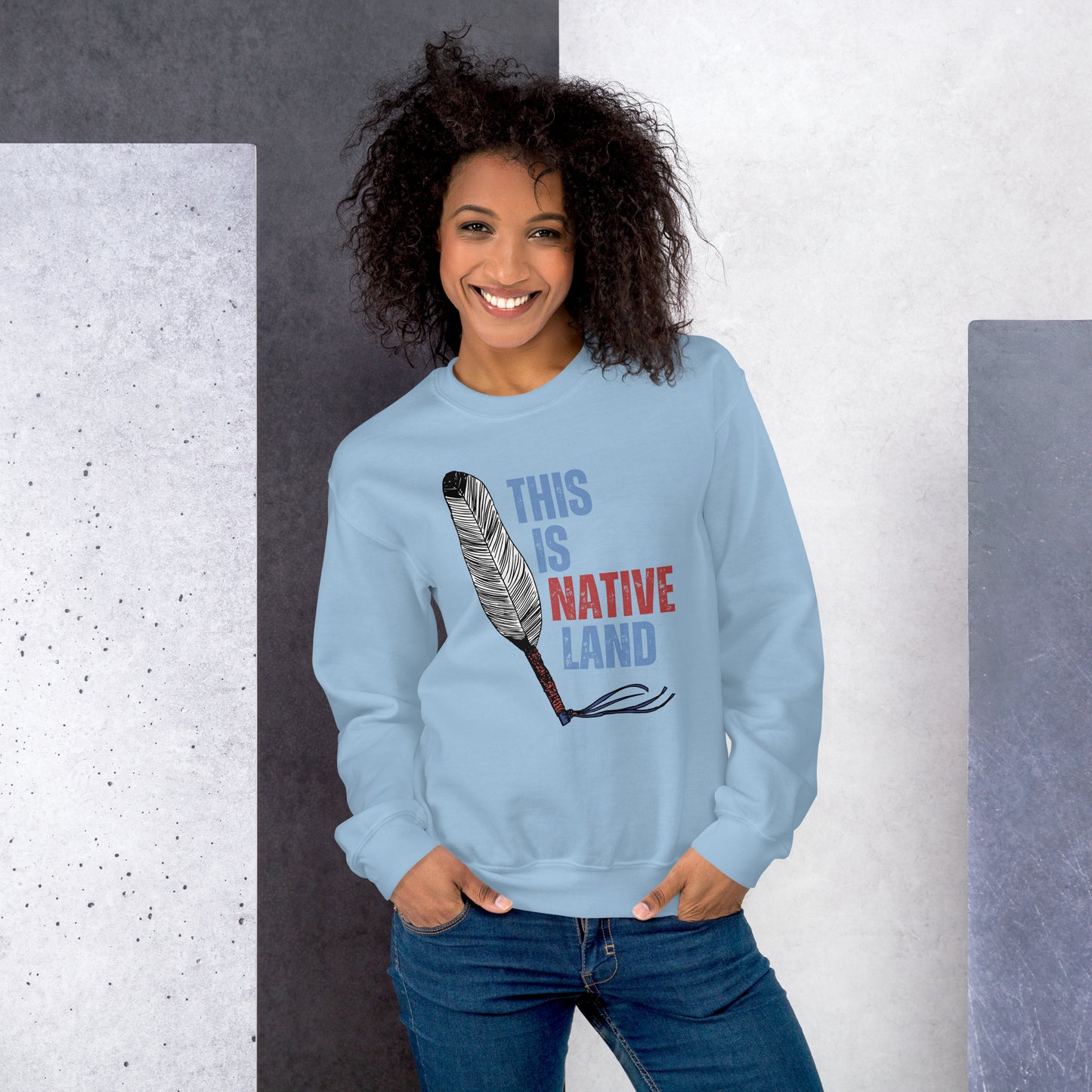 WS This Is Native Land Unisex Sweatshirt