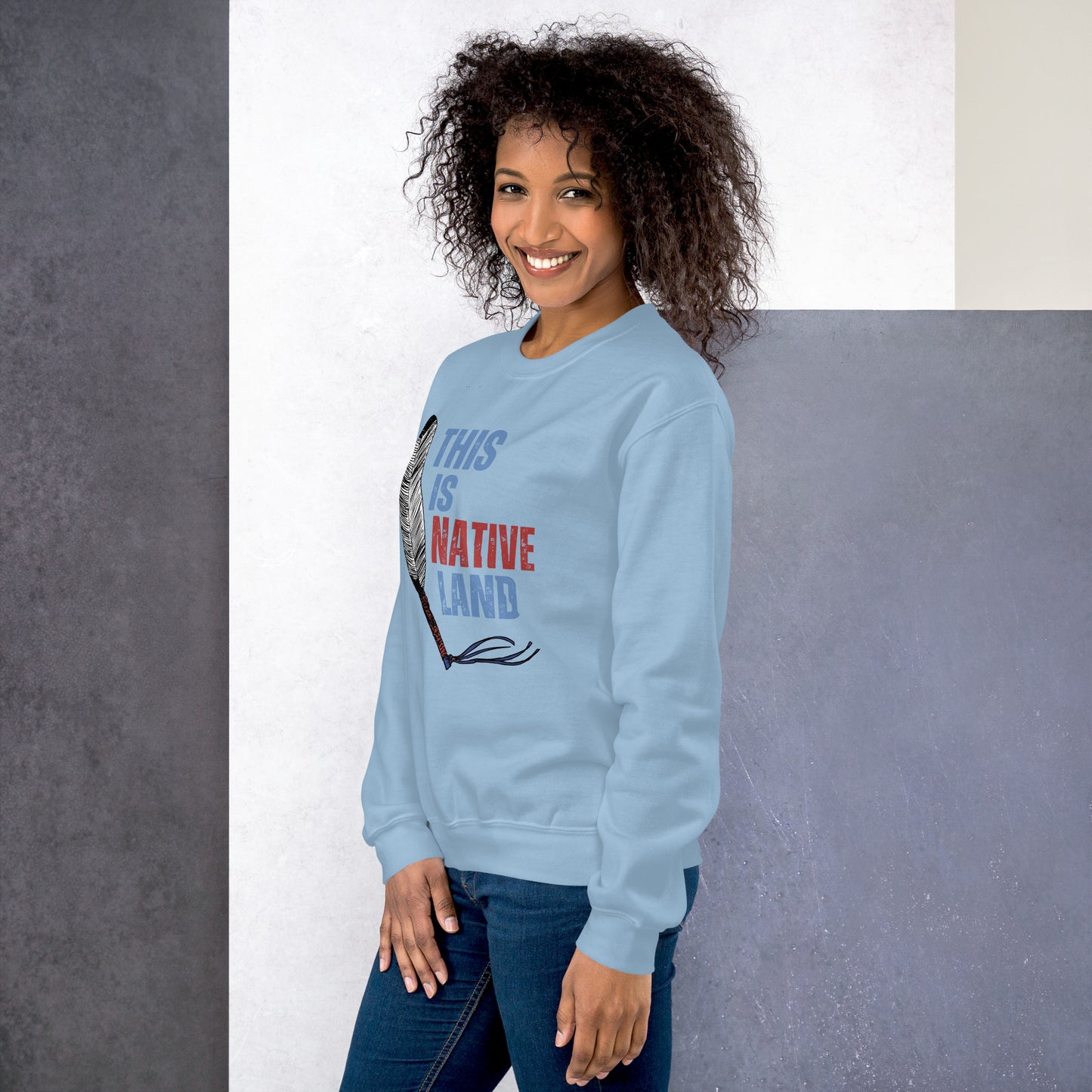 WS This Is Native Land Unisex Sweatshirt