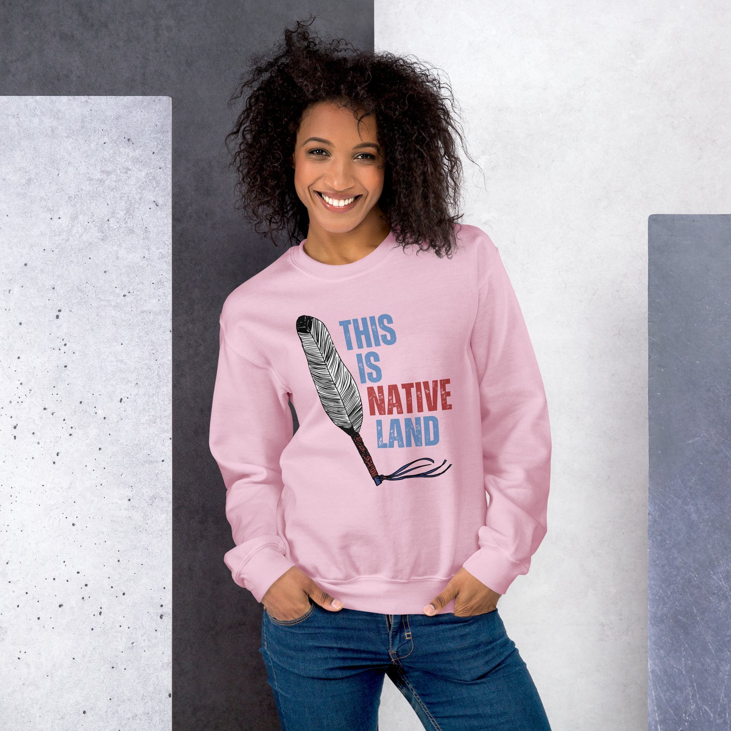 WS This Is Native Land Unisex Sweatshirt