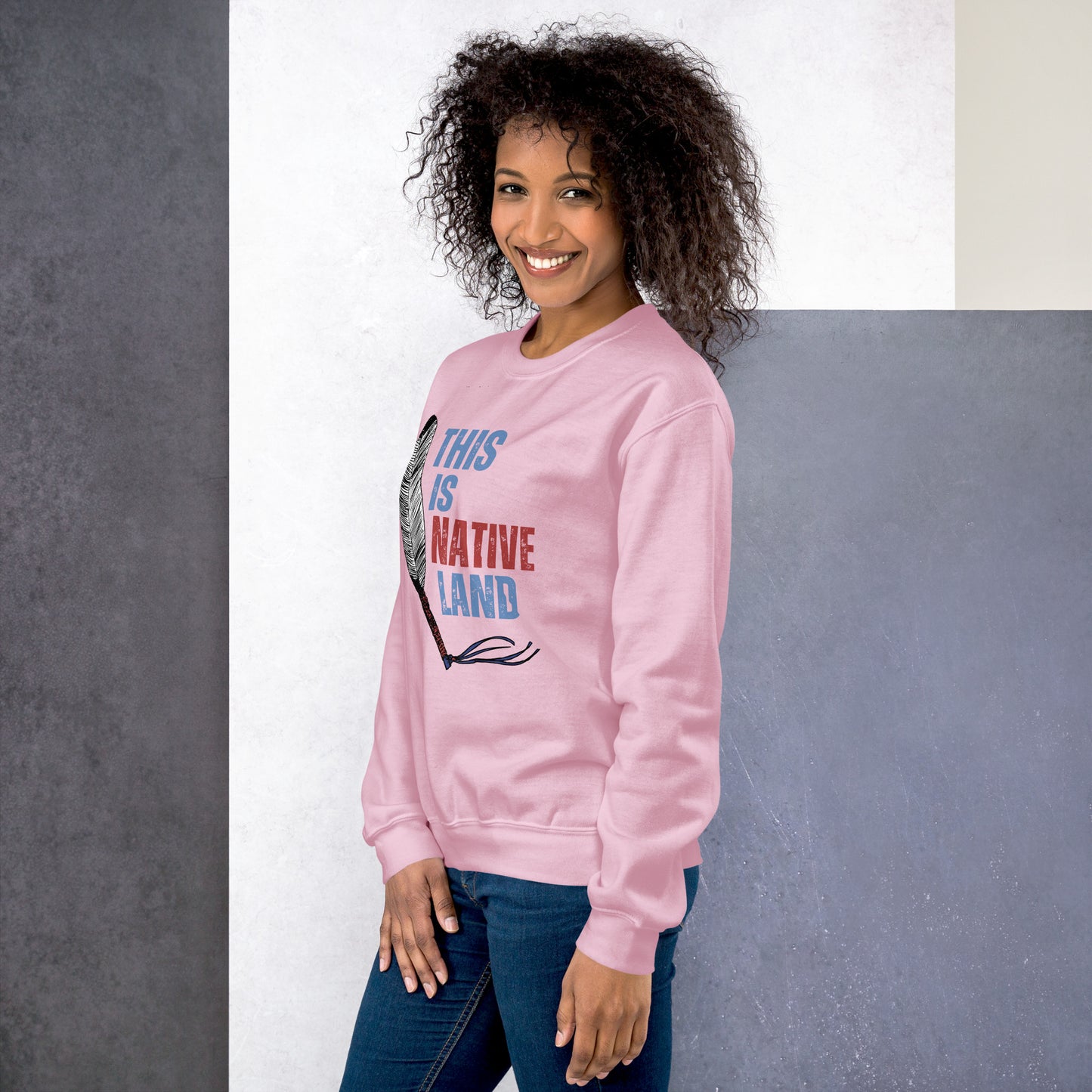 WS This Is Native Land Unisex Sweatshirt