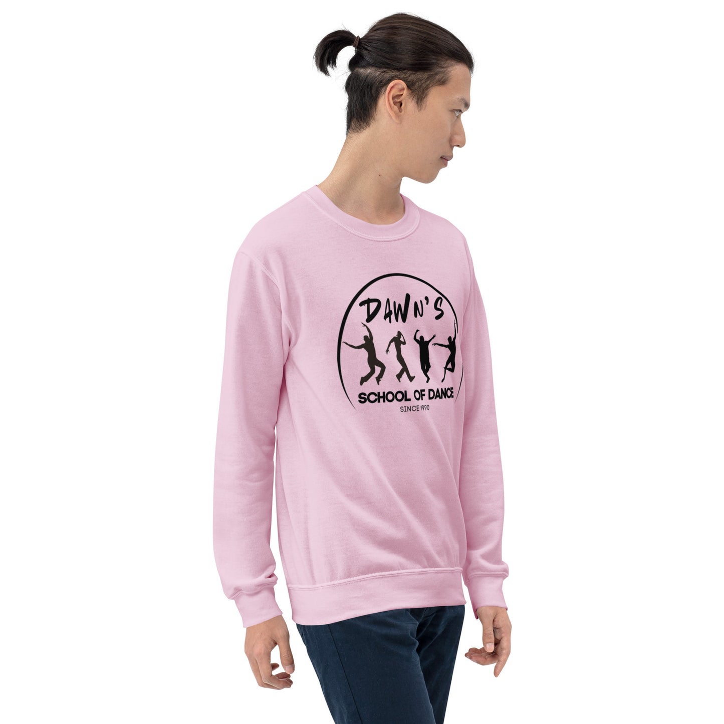 DSOD Logo- Male Dancers Unisex Crewneck Sweatshirt