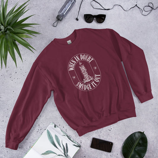WS Smudge It Out Unisex Sweatshirt (Dark)