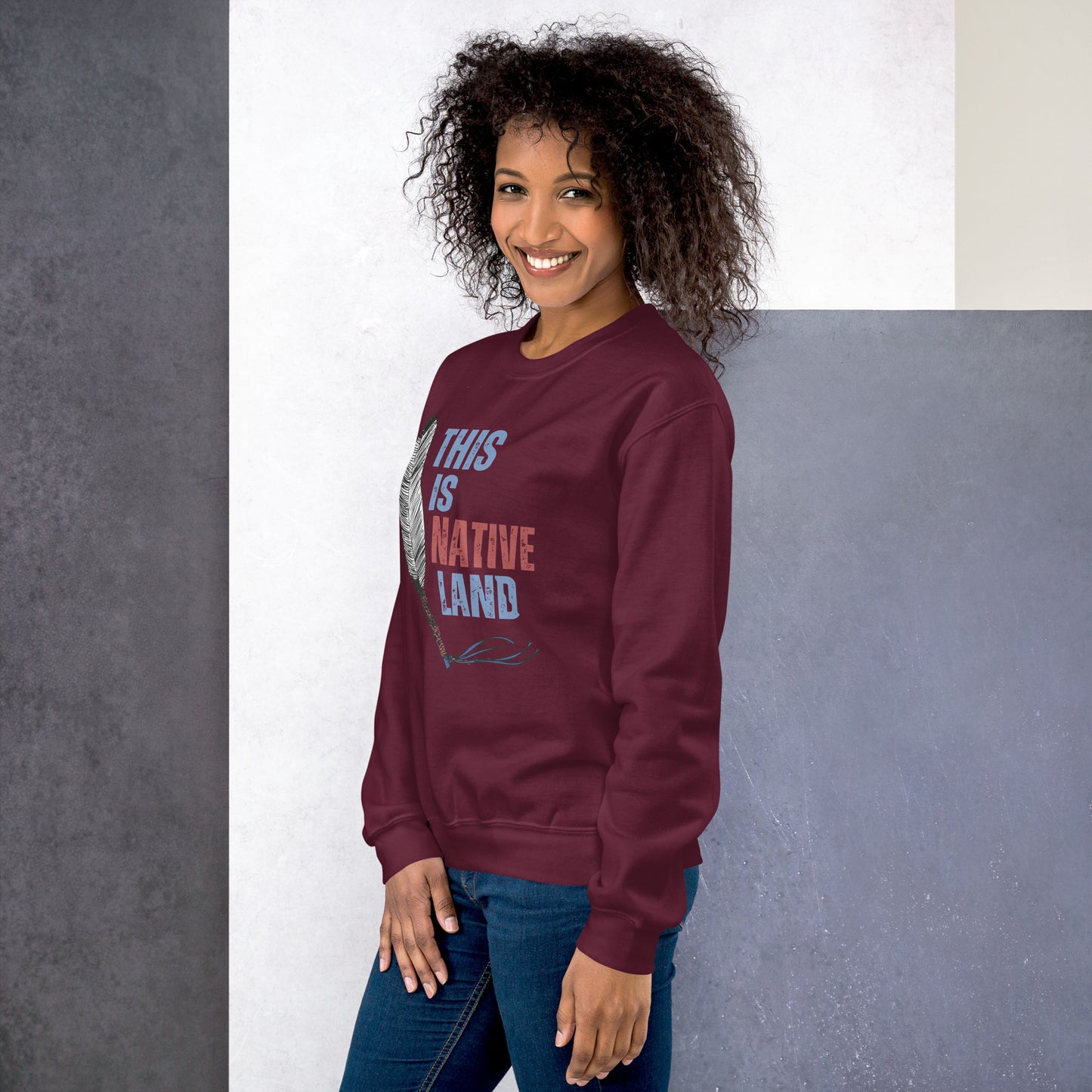 WS This Is Native Land Unisex Sweatshirt