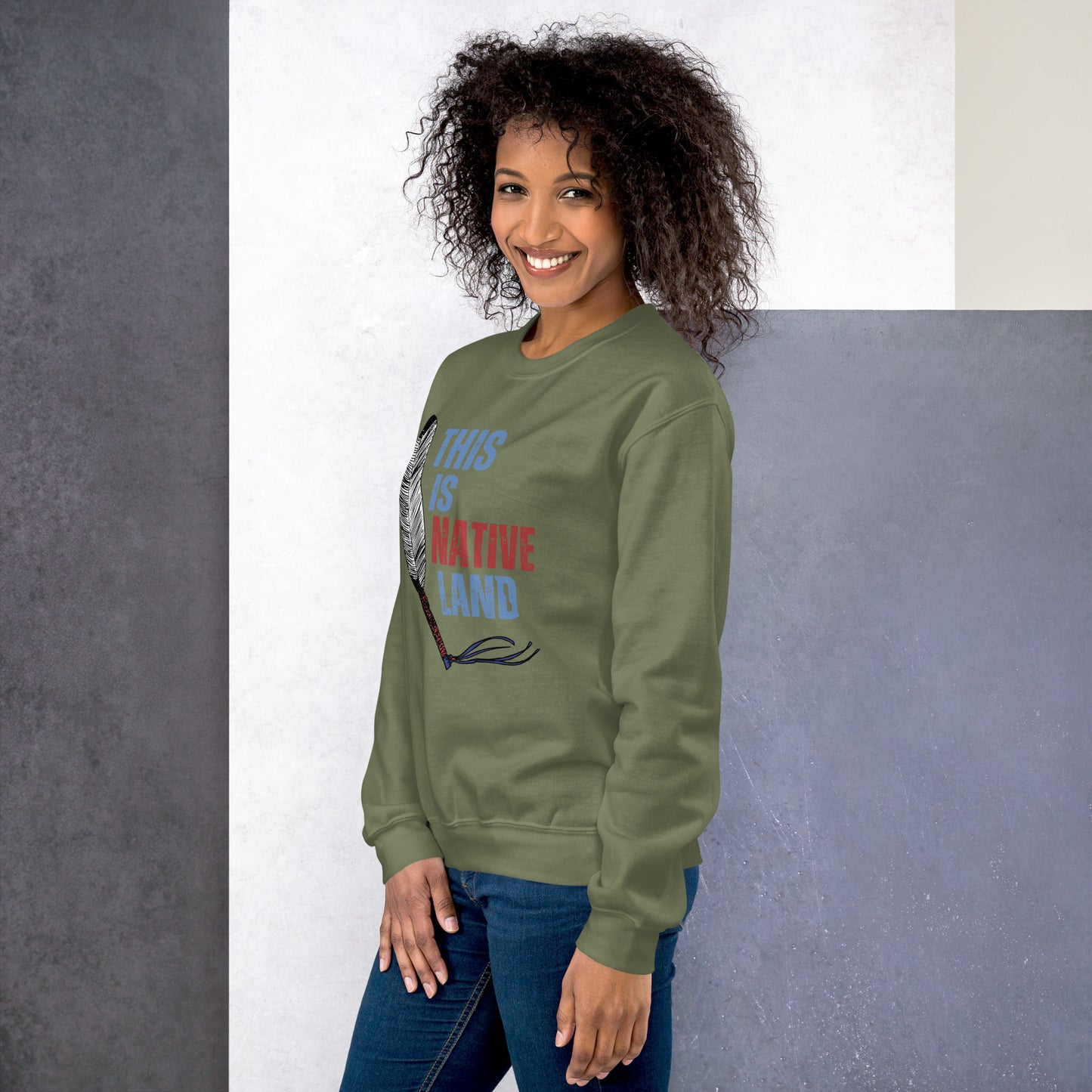 WS This Is Native Land Unisex Sweatshirt