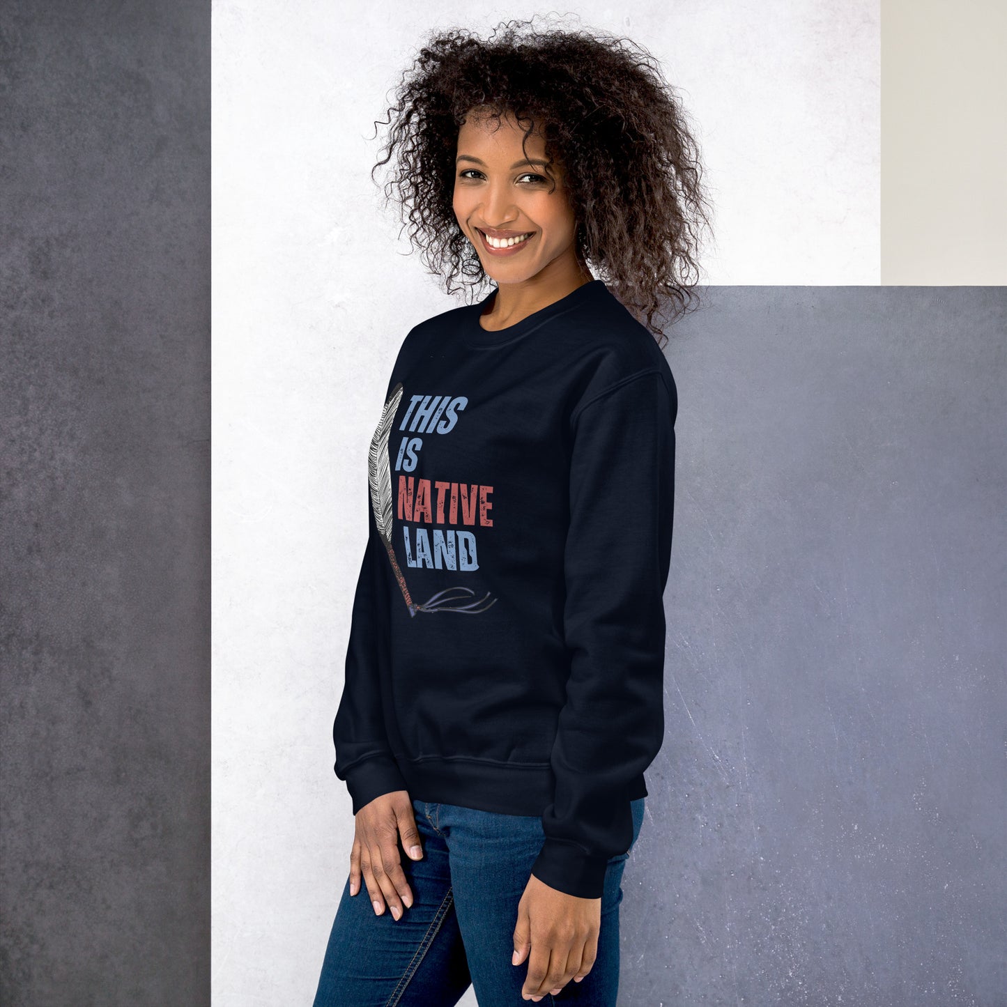 WS This Is Native Land Unisex Sweatshirt