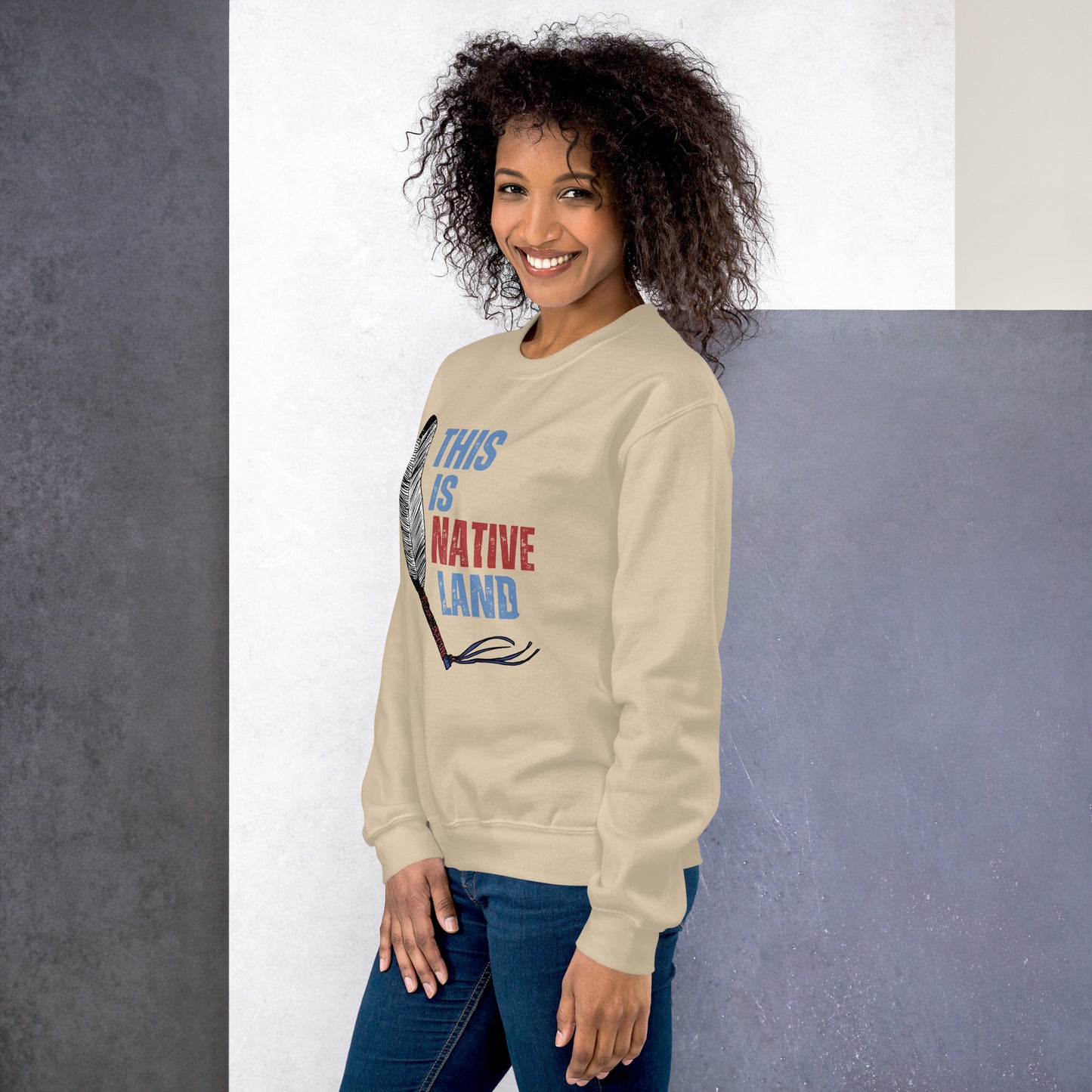 WS This Is Native Land Unisex Sweatshirt