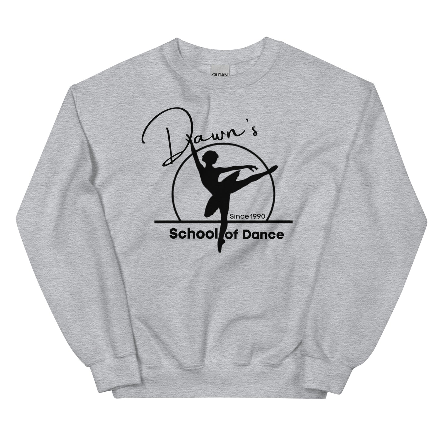 DSOD Logo- Black Unisex Crewneck Sweatshirt