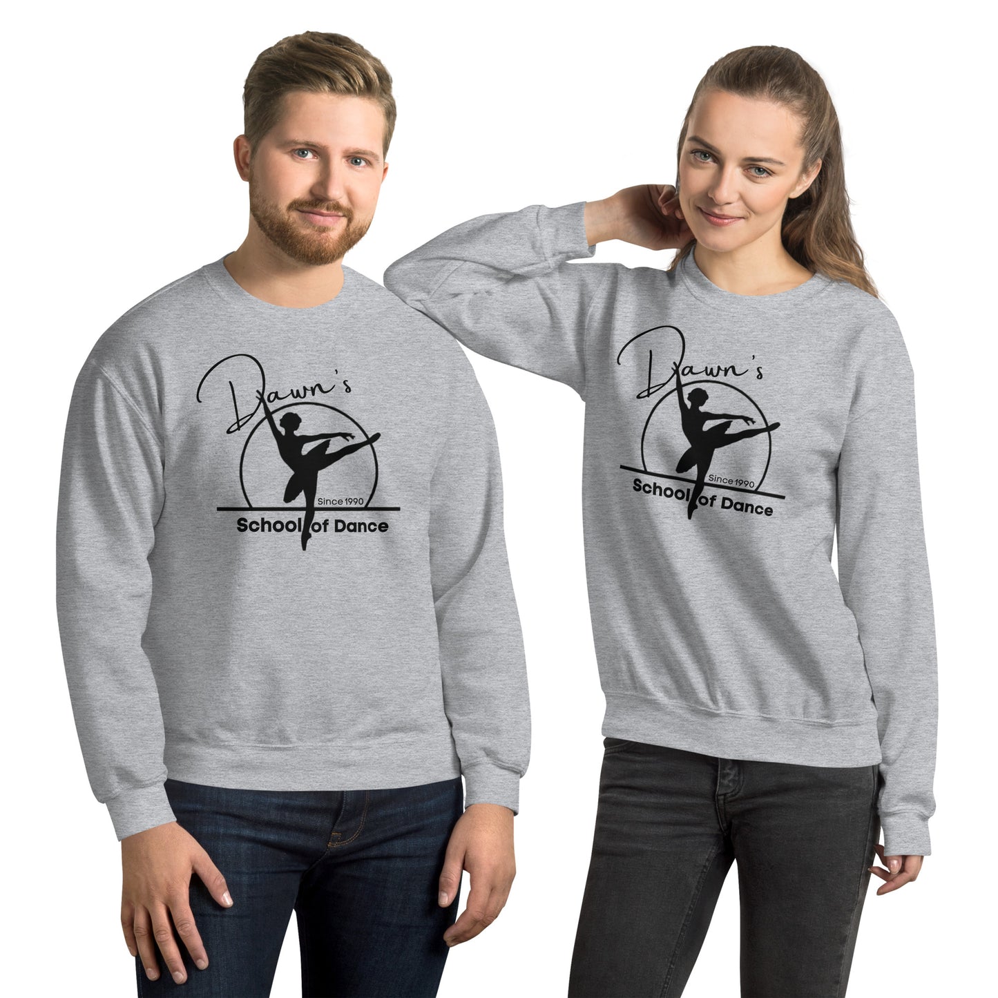 DSOD Logo- Black Unisex Crewneck Sweatshirt