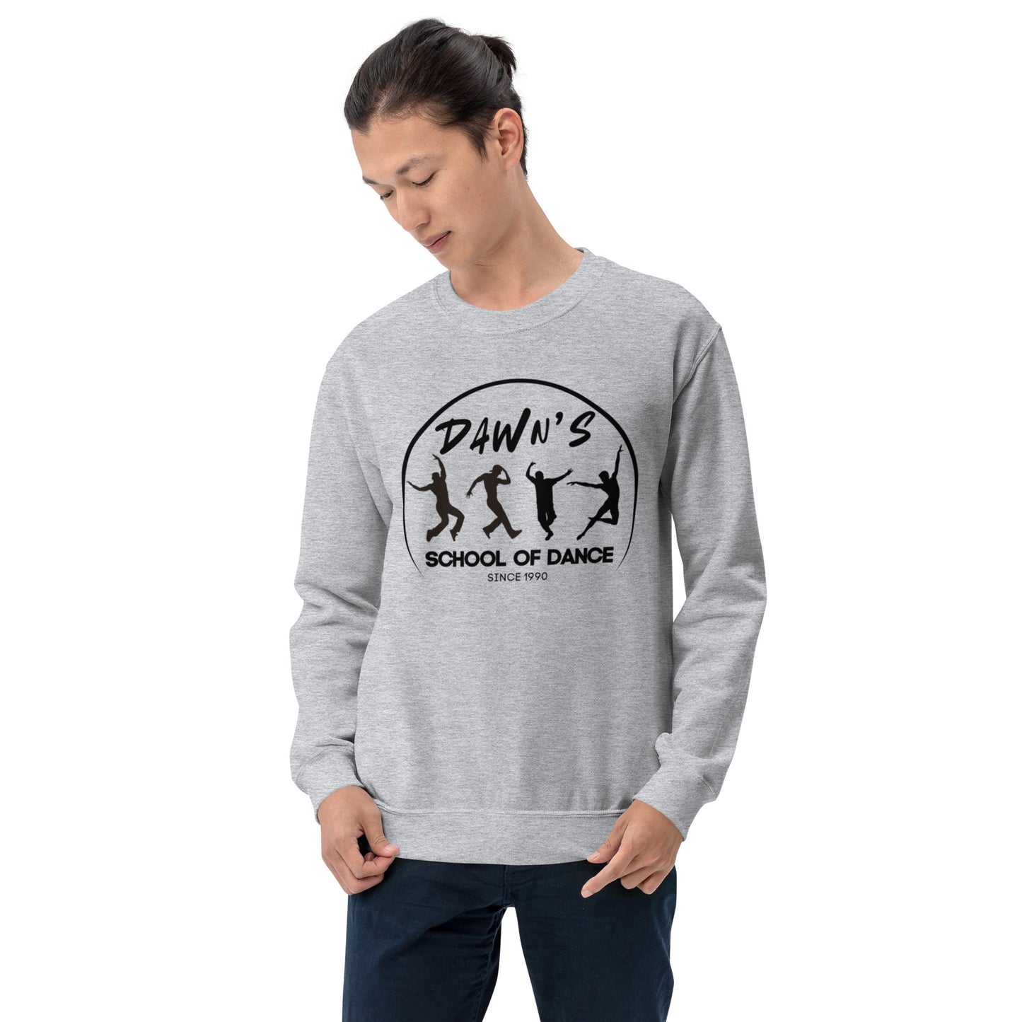 DSOD Logo- Male Dancers Unisex Crewneck Sweatshirt