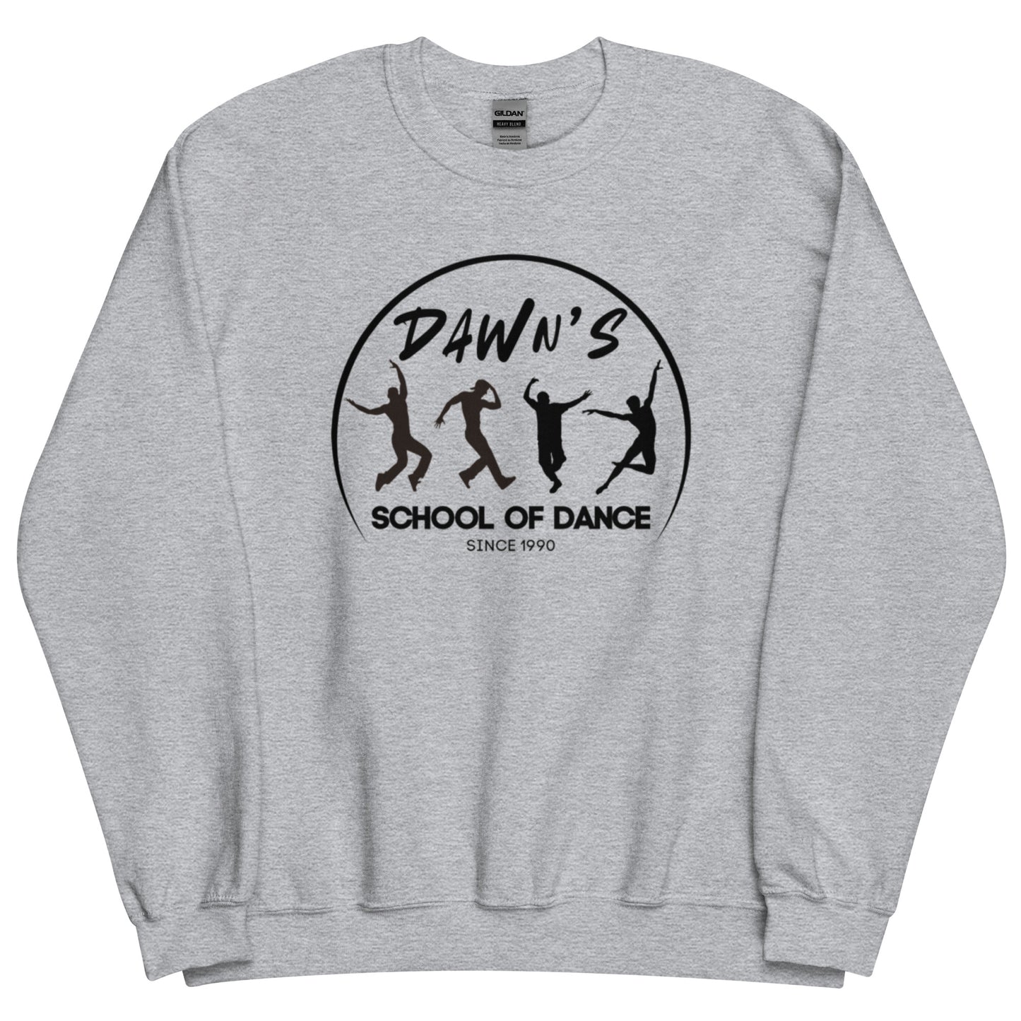 DSOD Logo- Male Dancers Unisex Crewneck Sweatshirt