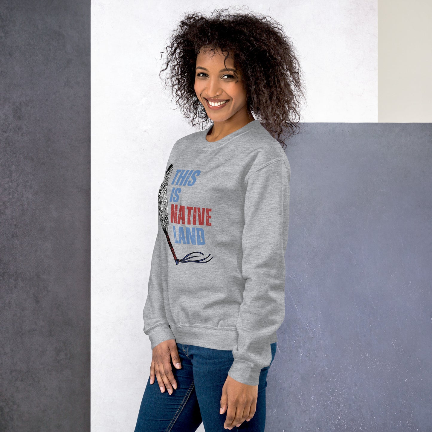 WS This Is Native Land Unisex Sweatshirt