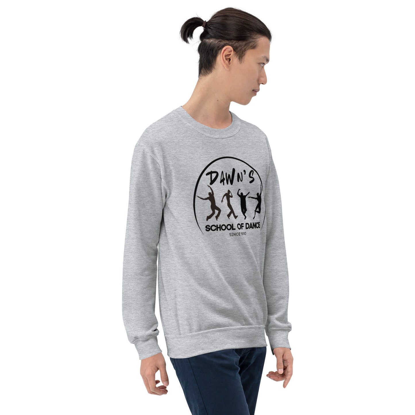 DSOD Logo- Male Dancers Unisex Crewneck Sweatshirt