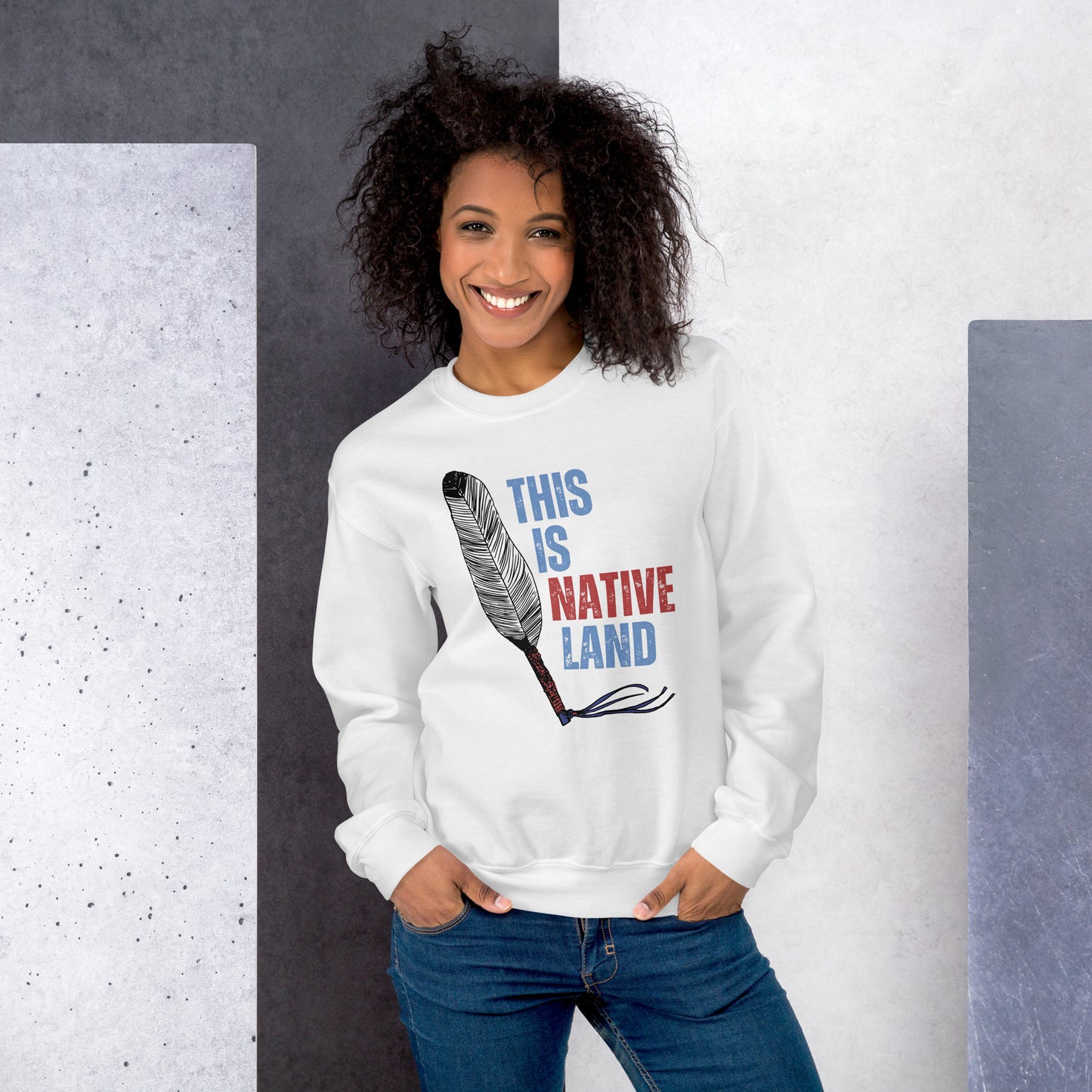 WS This Is Native Land Unisex Sweatshirt