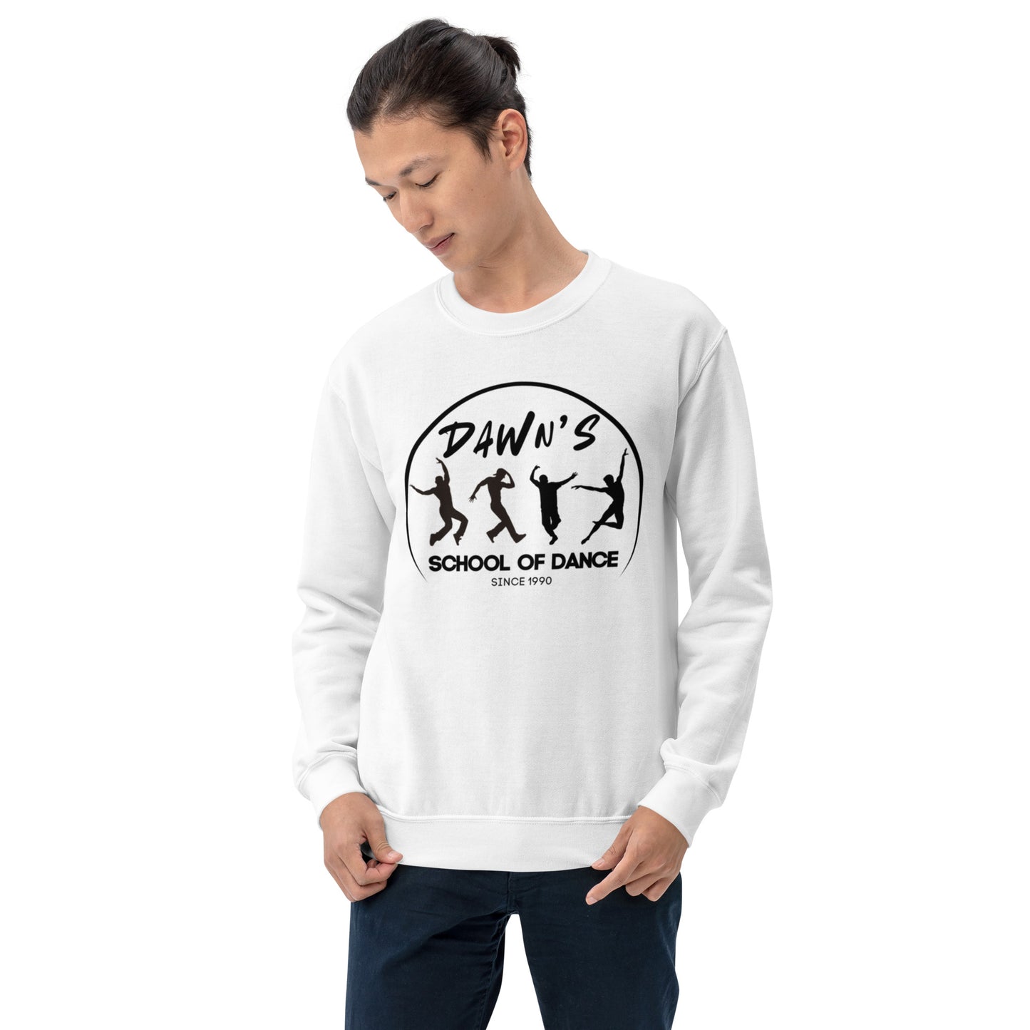 DSOD Logo- Male Dancers Unisex Crewneck Sweatshirt