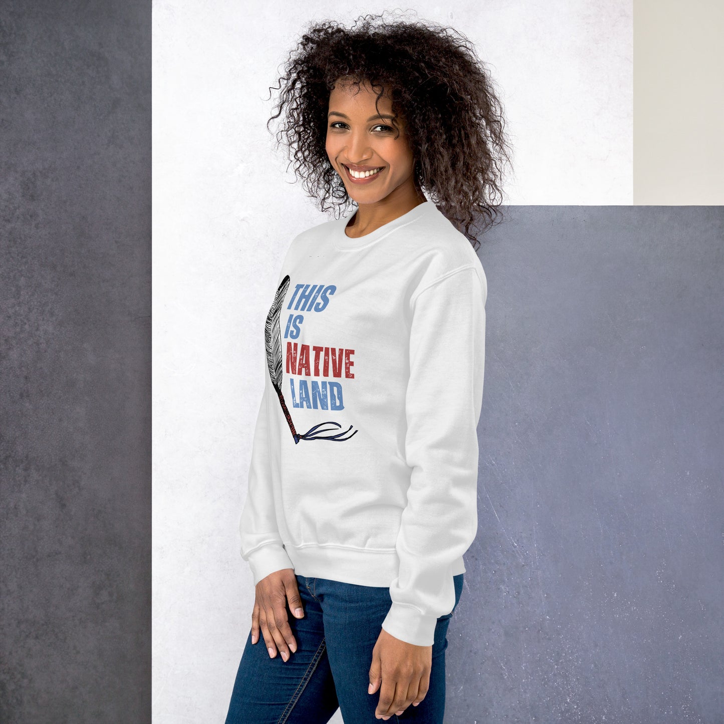 WS This Is Native Land Unisex Sweatshirt