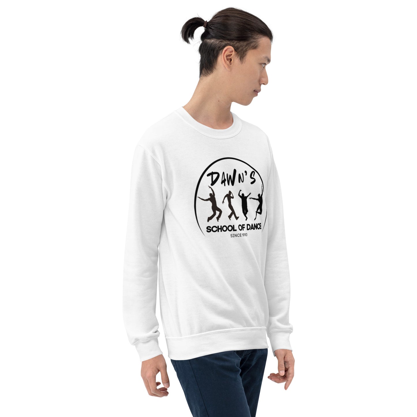 DSOD Logo- Male Dancers Unisex Crewneck Sweatshirt