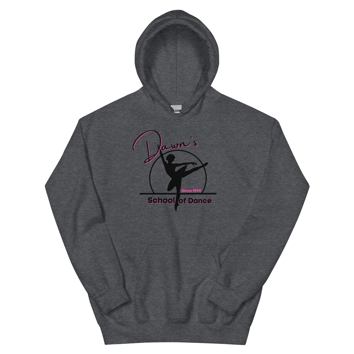 DSOD Logo- Pink Outline Unisex Hoodie