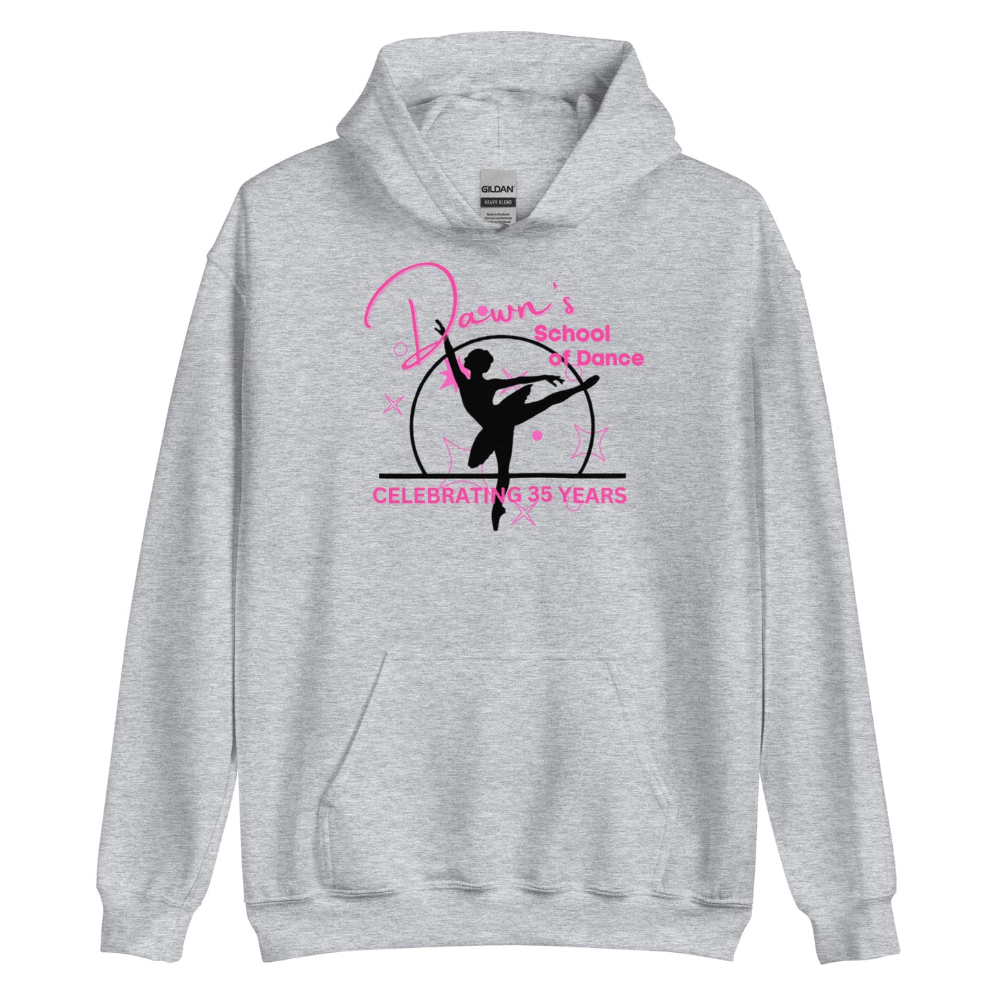 DSOD Logo- 35 Yr Shapes Unisex Hoodie