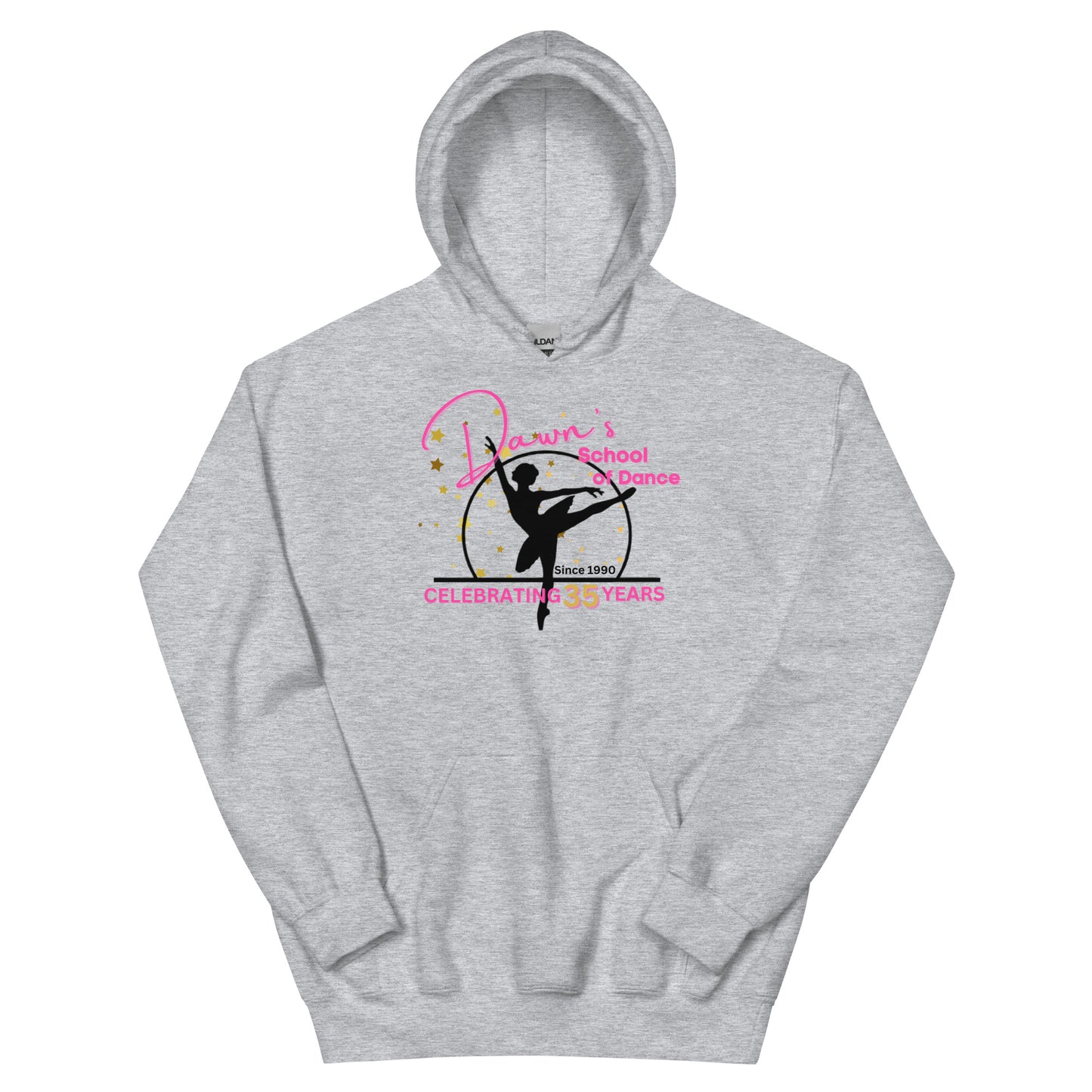 DSOD Logo- 35 Yr Star Unisex Hoodie