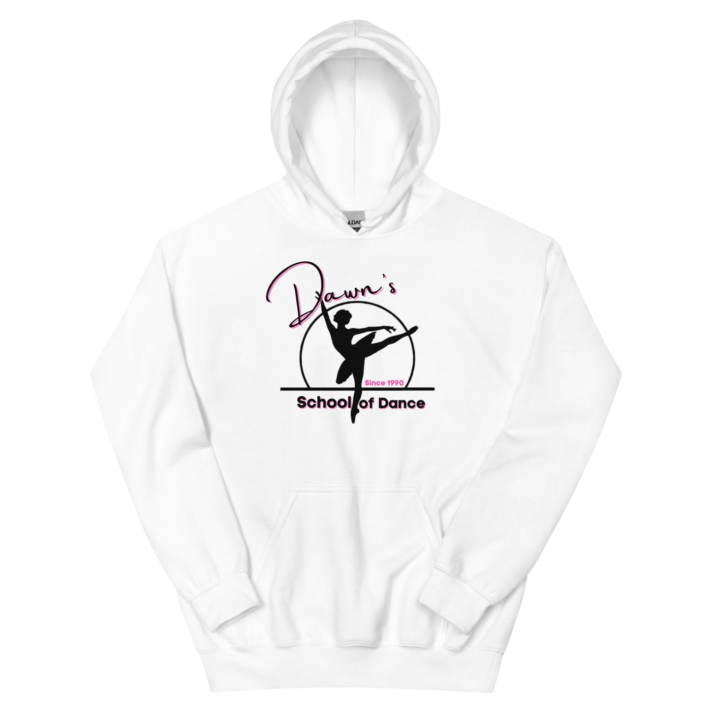 DSOD Logo- Pink Outline Unisex Hoodie