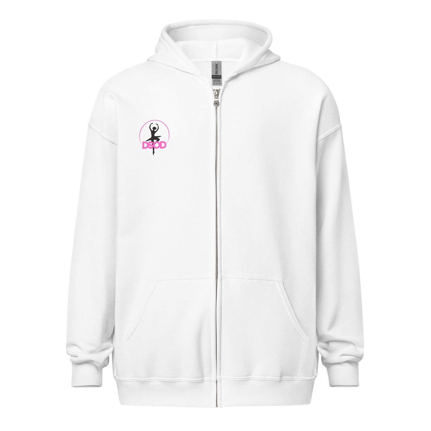 DSOD Logo- 35 Yr Star/Front Logo Unisex Zip Hoodie