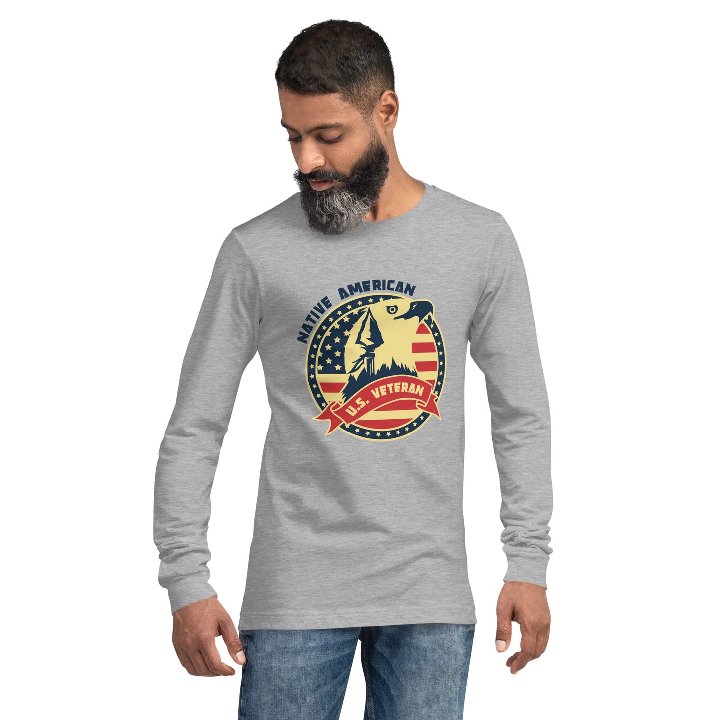 WS Native U.S. Vet Unisex Long Sleeve Tee