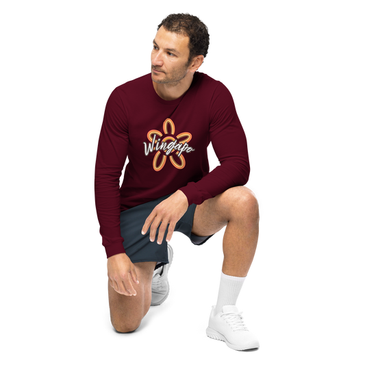 WS Wingapo Flower Unisex Long Sleeve Tee