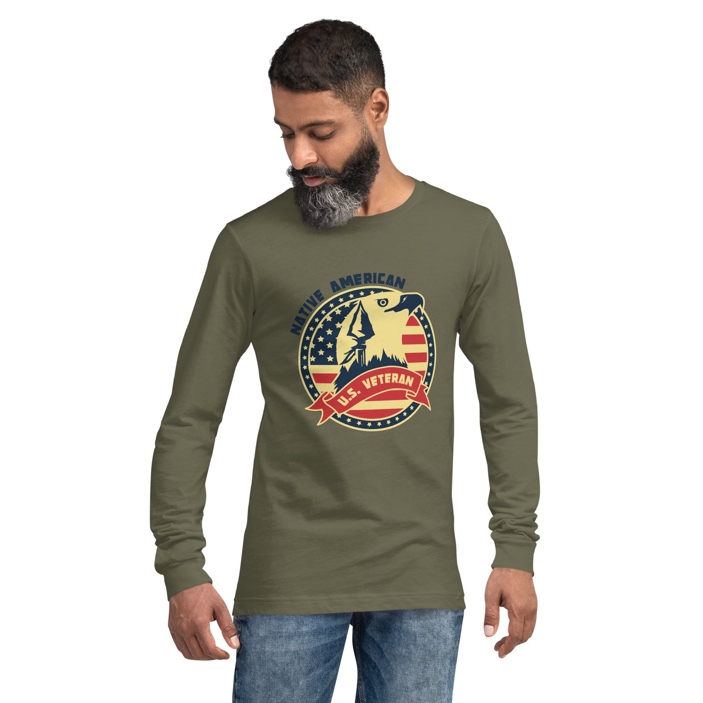 WS Native U.S. Vet Unisex Long Sleeve Tee