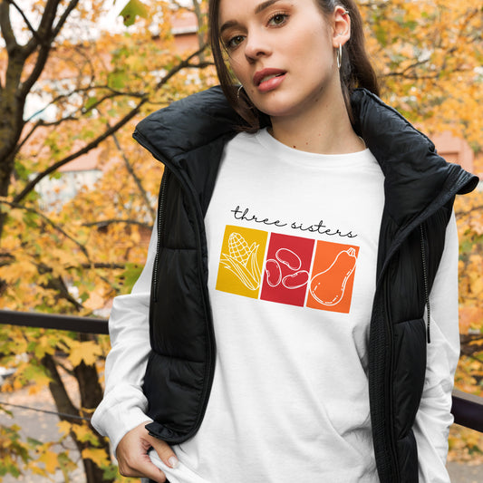 WS Three Sisters Long Sleeve T-Shirt (White)