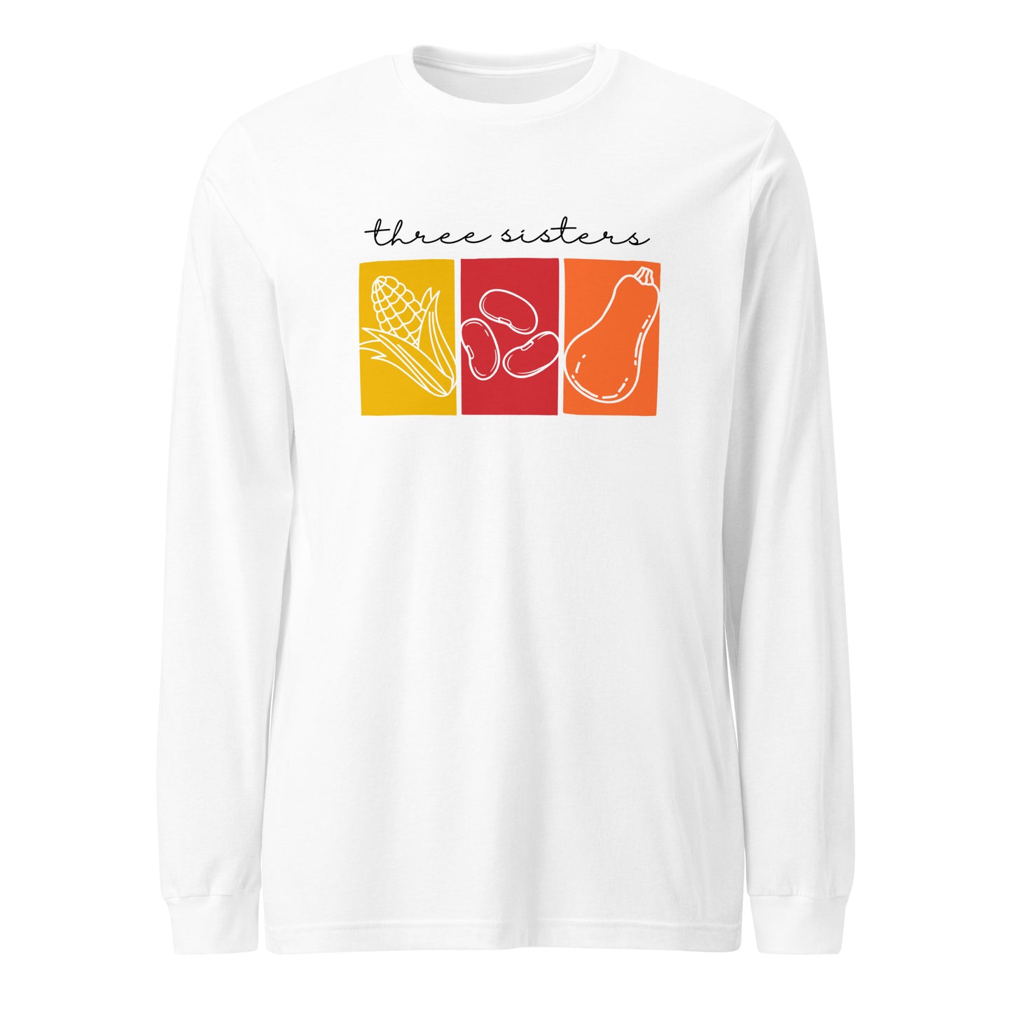 WS Three Sisters Long Sleeve T-Shirt (White)