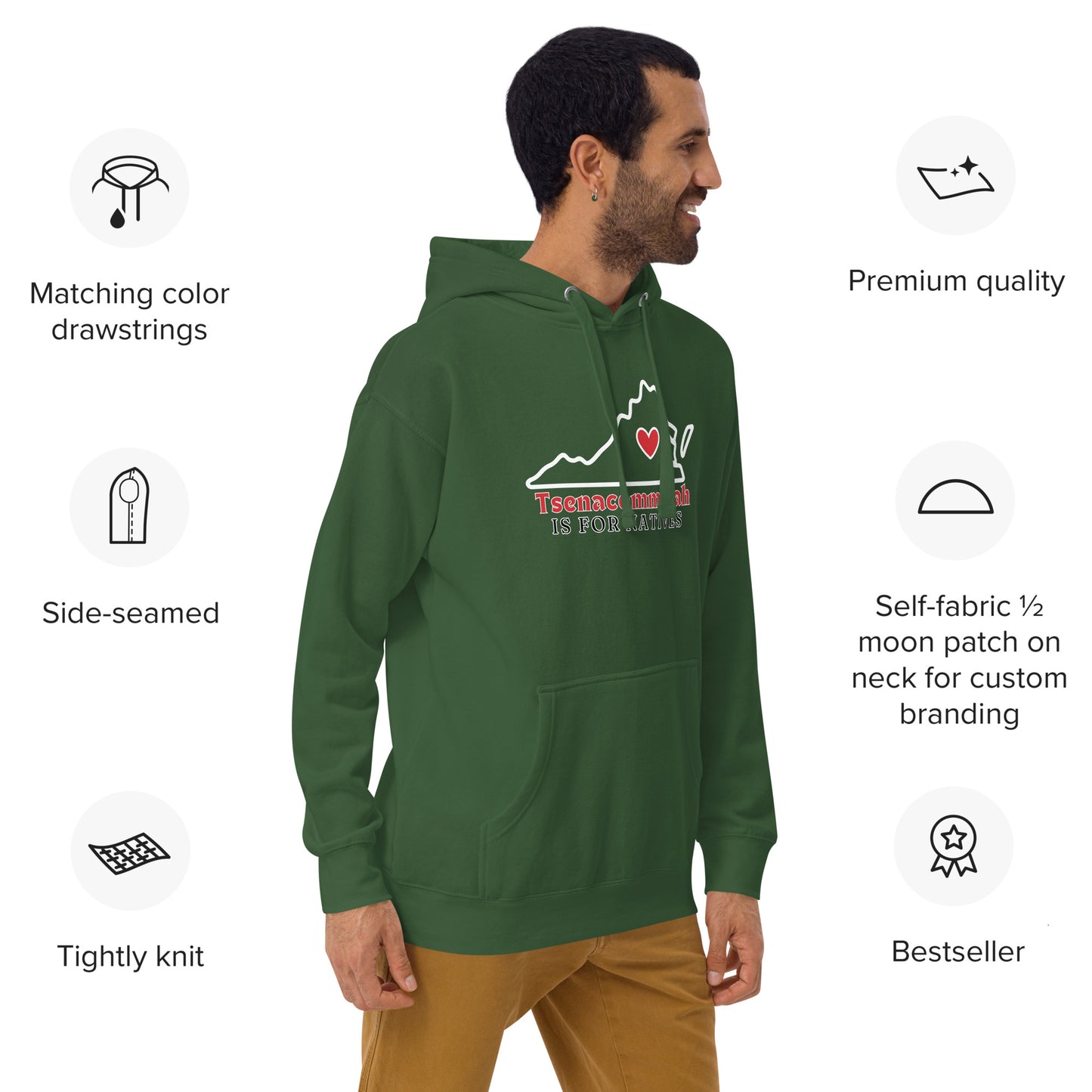 WS Tsenacommacah Unisex Hoodie